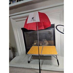 DrizzleStik Flex - Golf Club Umbrella (Red/White)